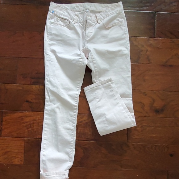 Loft Light pink straight jeans - Picture 3 of 9